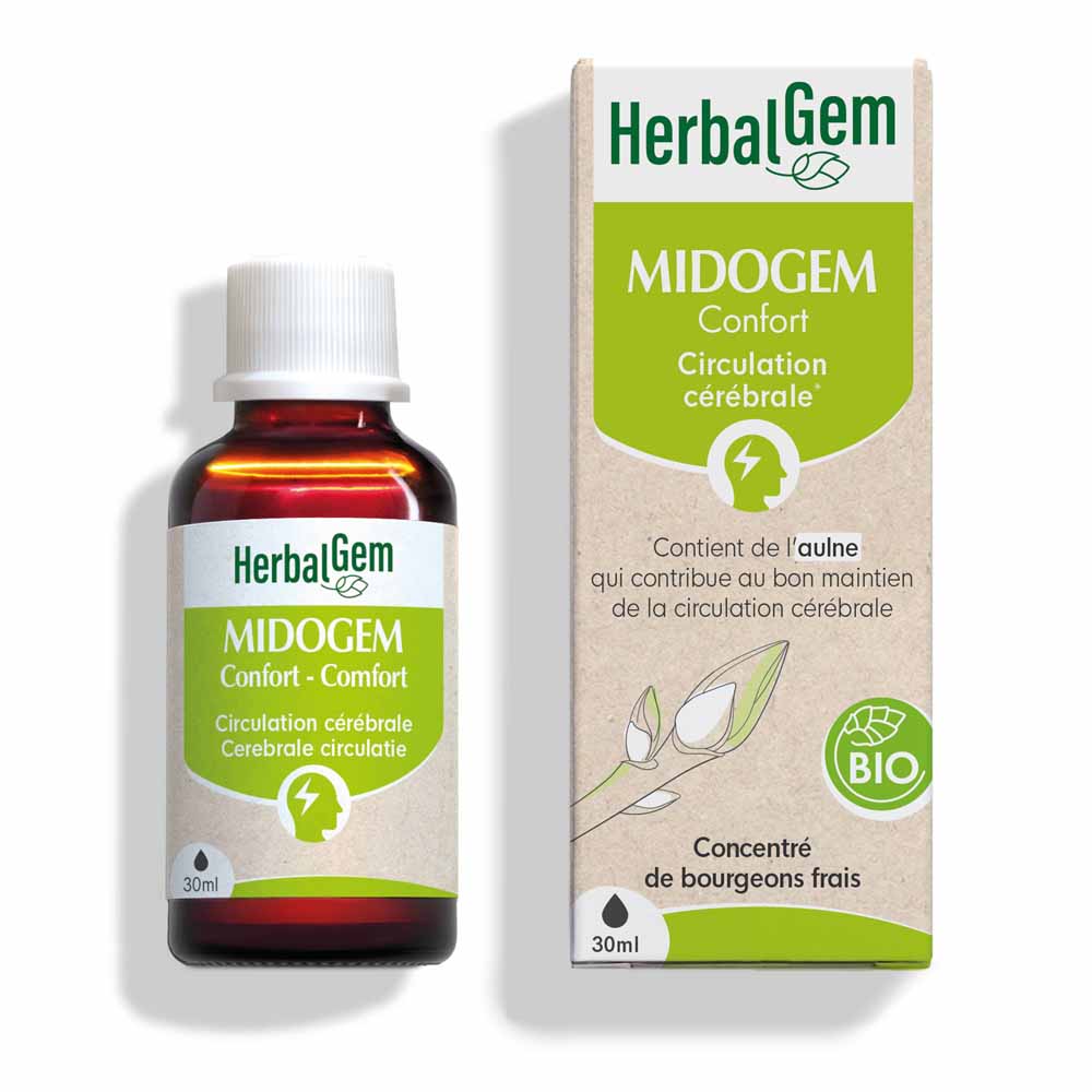 Herbalgem Complessi di gemmoterapia Midogem Confort Bio Circolazione Cerebrale 30ml