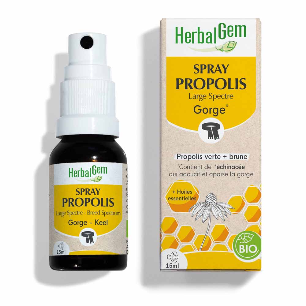 Herbalgem Propolis Bio Spray ad ampio spettro 15ml