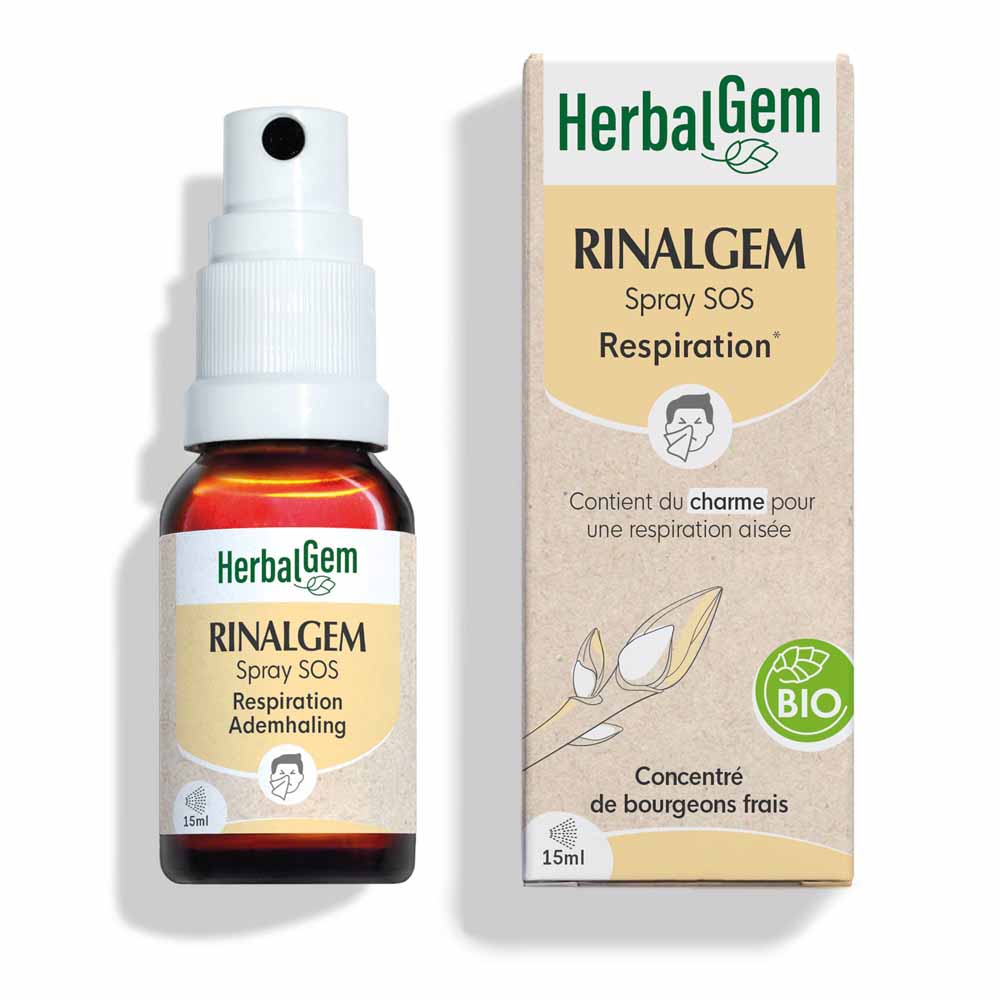 Herbalgem Complessi di gemmoterapia Rinalgem Respire Spray Organico 15ml
