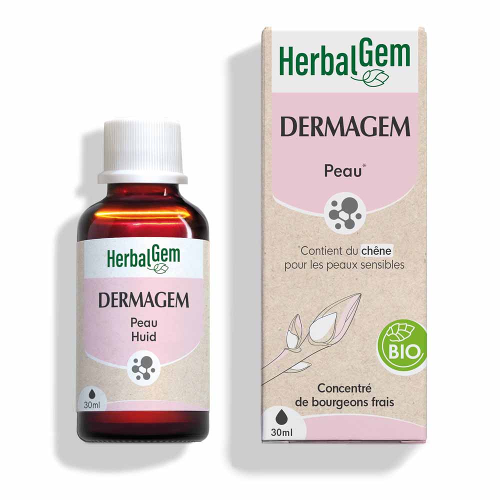 Herbalgem Complessi di gemmoterapia Complesso cutaneo biologico Dermagem 30ml