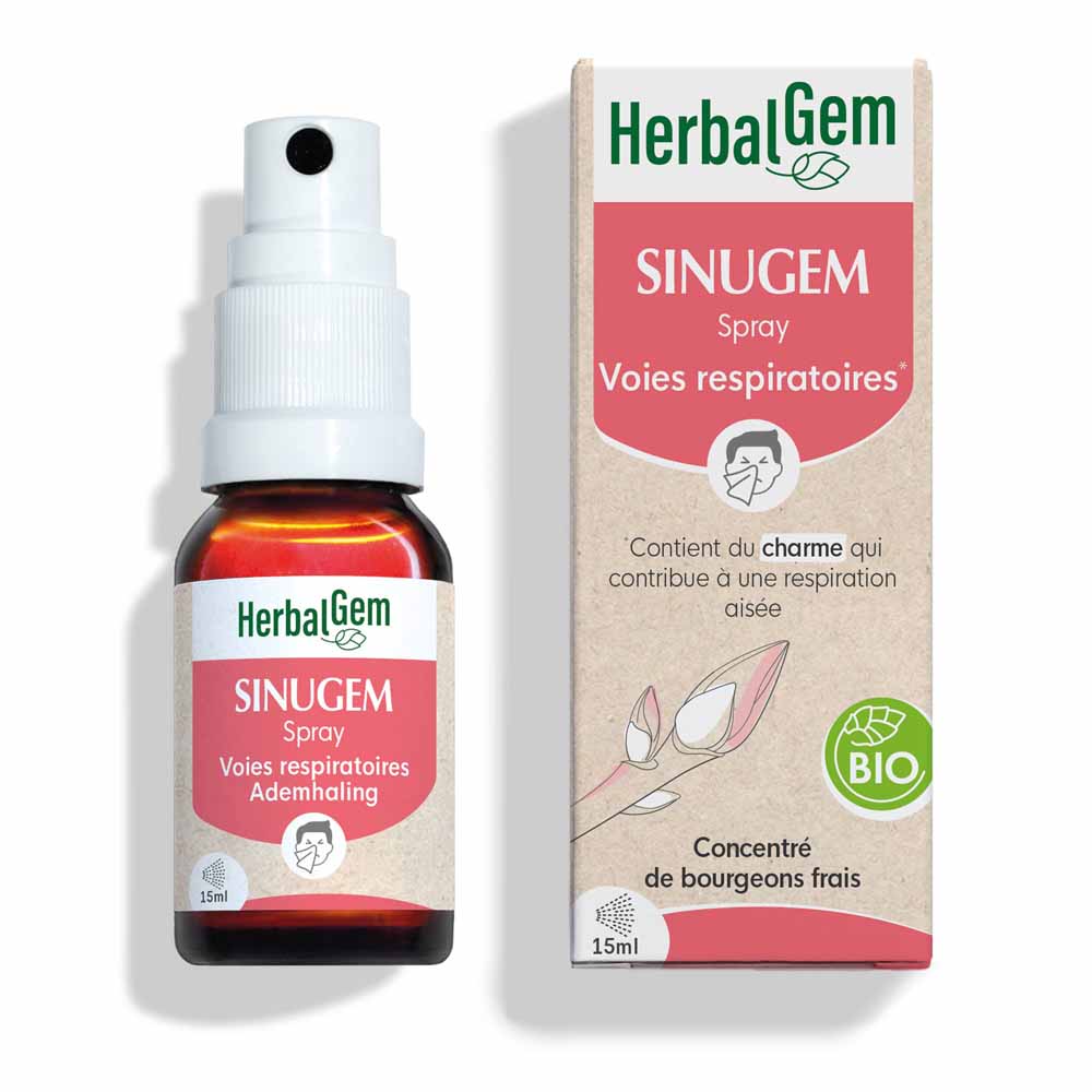 Herbalgem Complessi di gemmoterapia Sinugem Bio Spray per le vie respiratorie 15ml