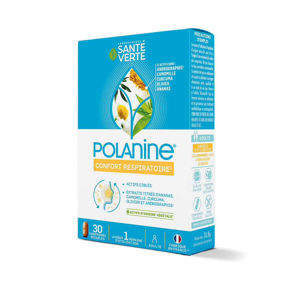 Sante Verte Comfort respiratorio Polanine 30 compresse