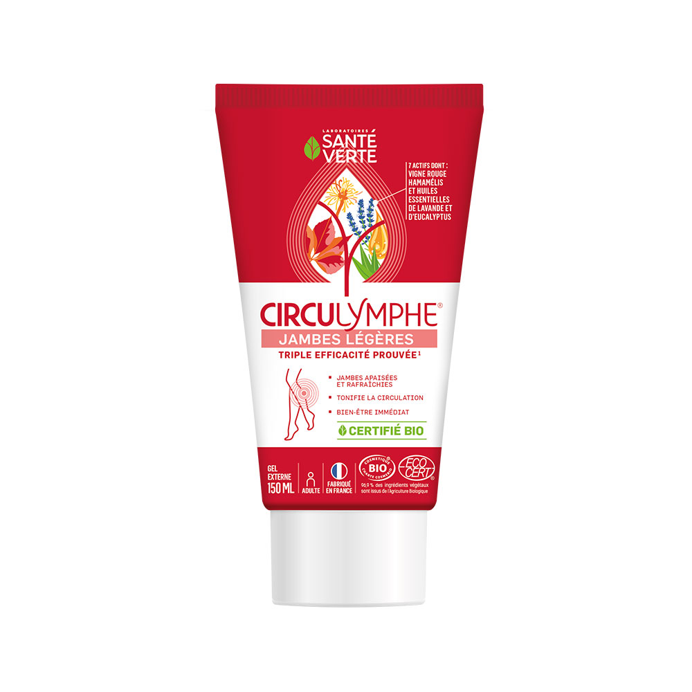 Sante Verte Circulymphe Gel gambe leggere bio 150 ml