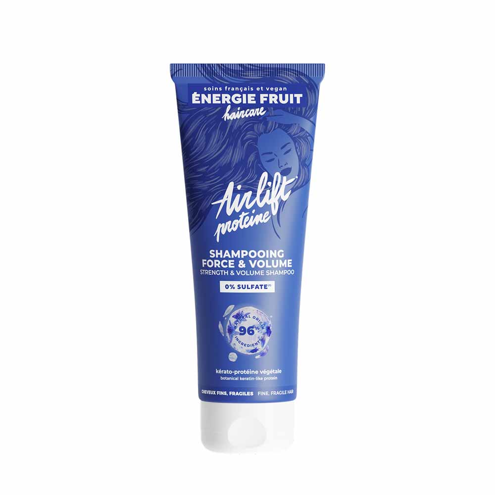 Energie Fruit Shampoo forza e volume AirLift Protéine per capelli fini e fragili 250 ml