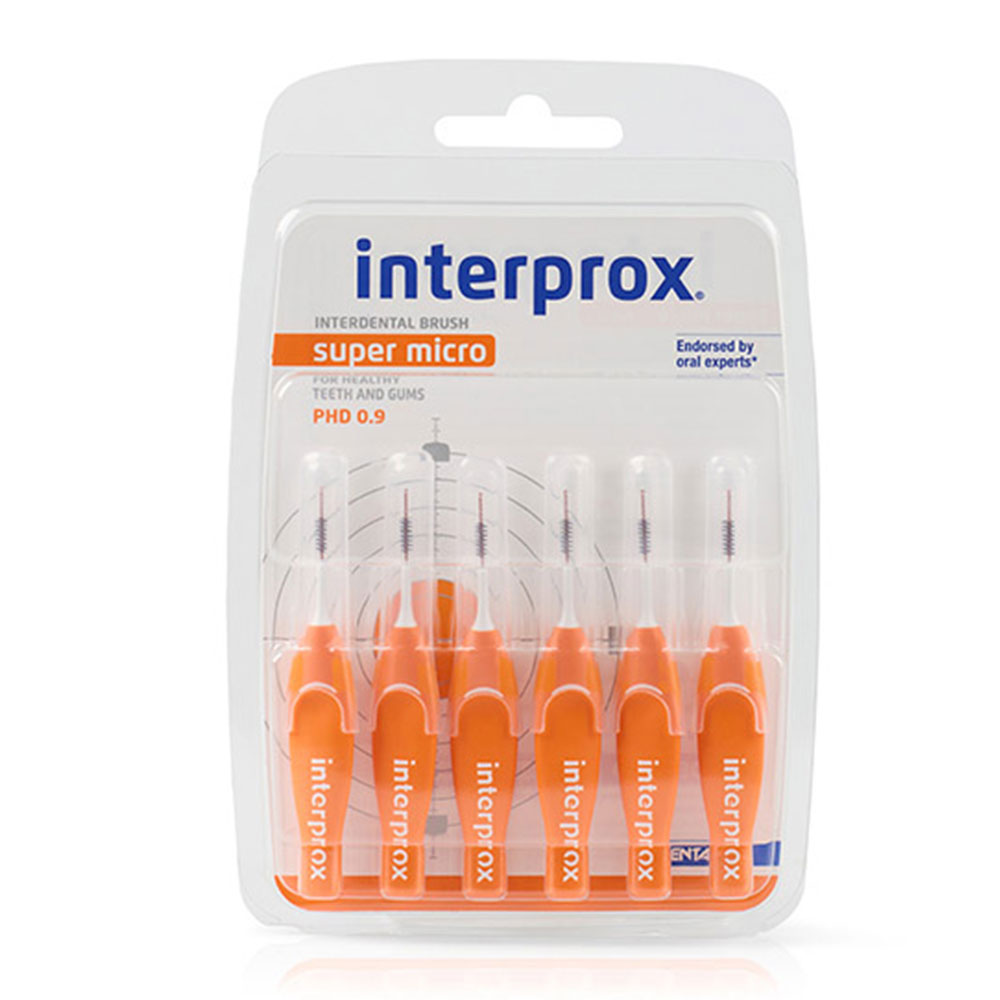Interprox Super Micro Scovolini interdentali 0,9 mm 6 unità