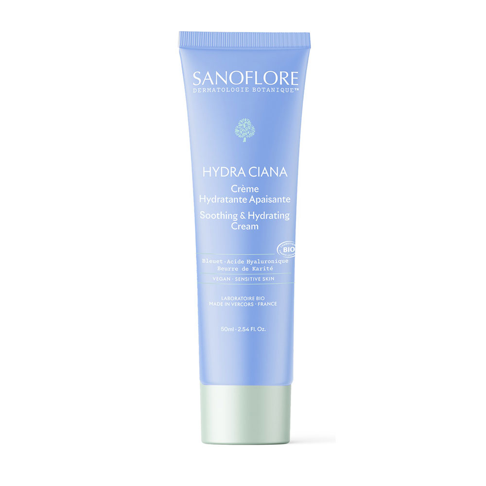Sanoflore Hydra Ciana Crema idratante lenitiva bio 50 ml