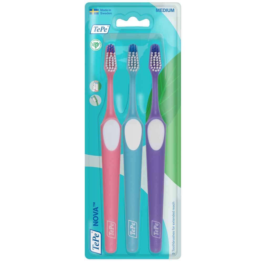 TePe Spazzolino Nova Medium 3 unità