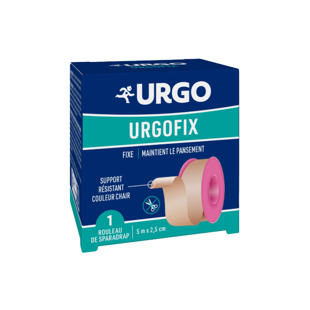 Urgo Urgofix Ceratissimo resistente color pelle 5m x 2,5 cm Urgofix 1 rotolo