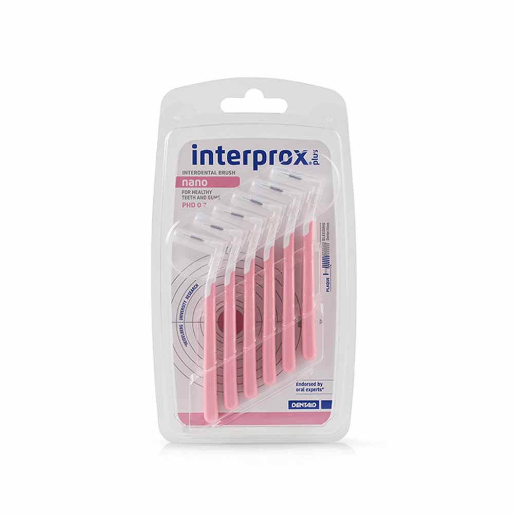 Interprox Nano Spazzolini interdentali 0,7 mm 6 unità