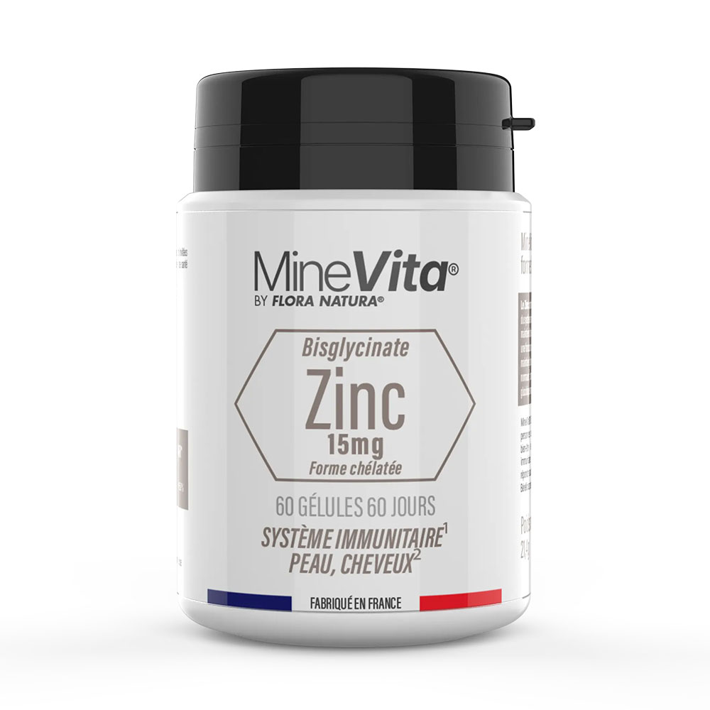 Flora Natura Minevita® Bisglicinato di zinco 15 mg 60 capsule