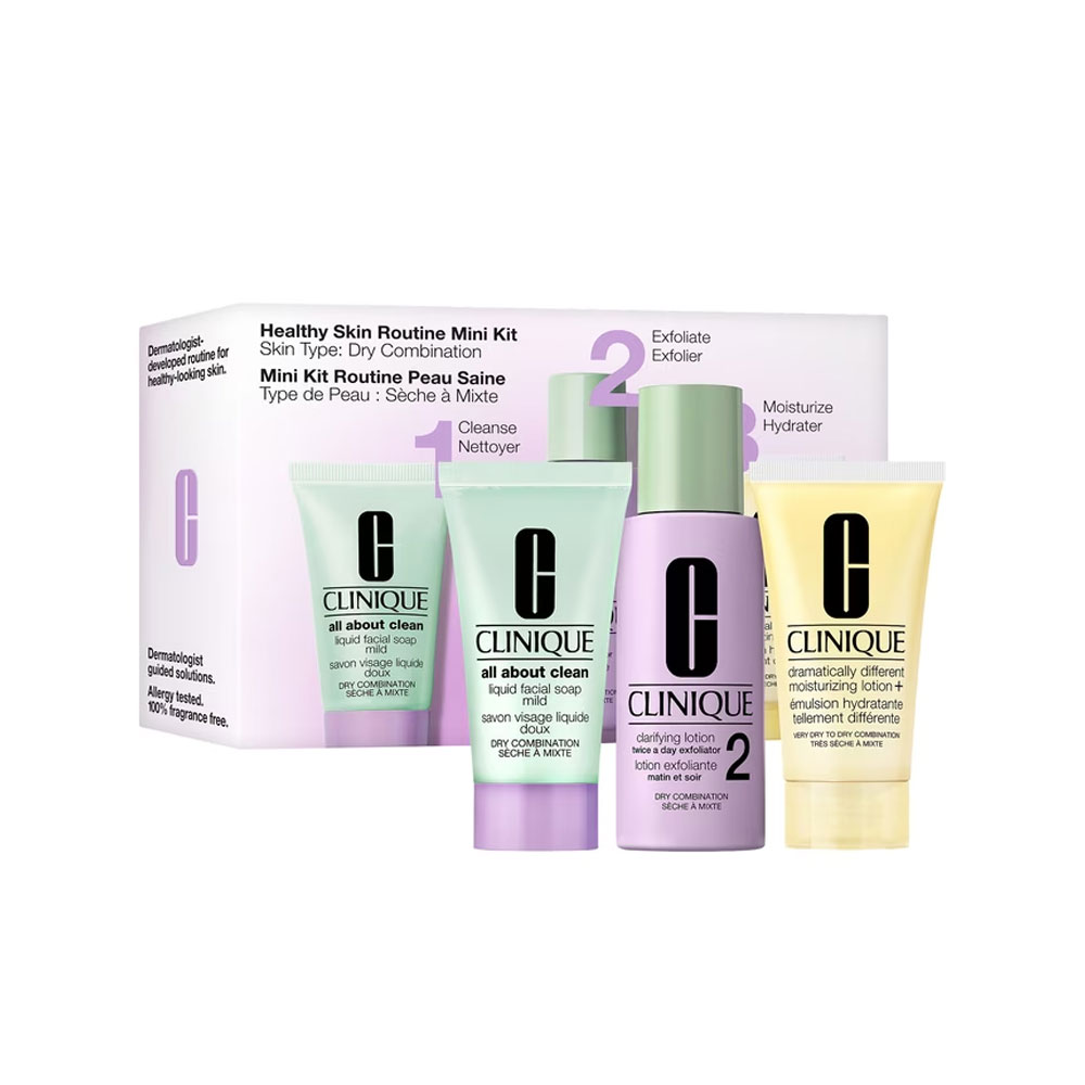 Clinique Kit pelle sana Basic 3 Temps™ per pelli da secche a miste
