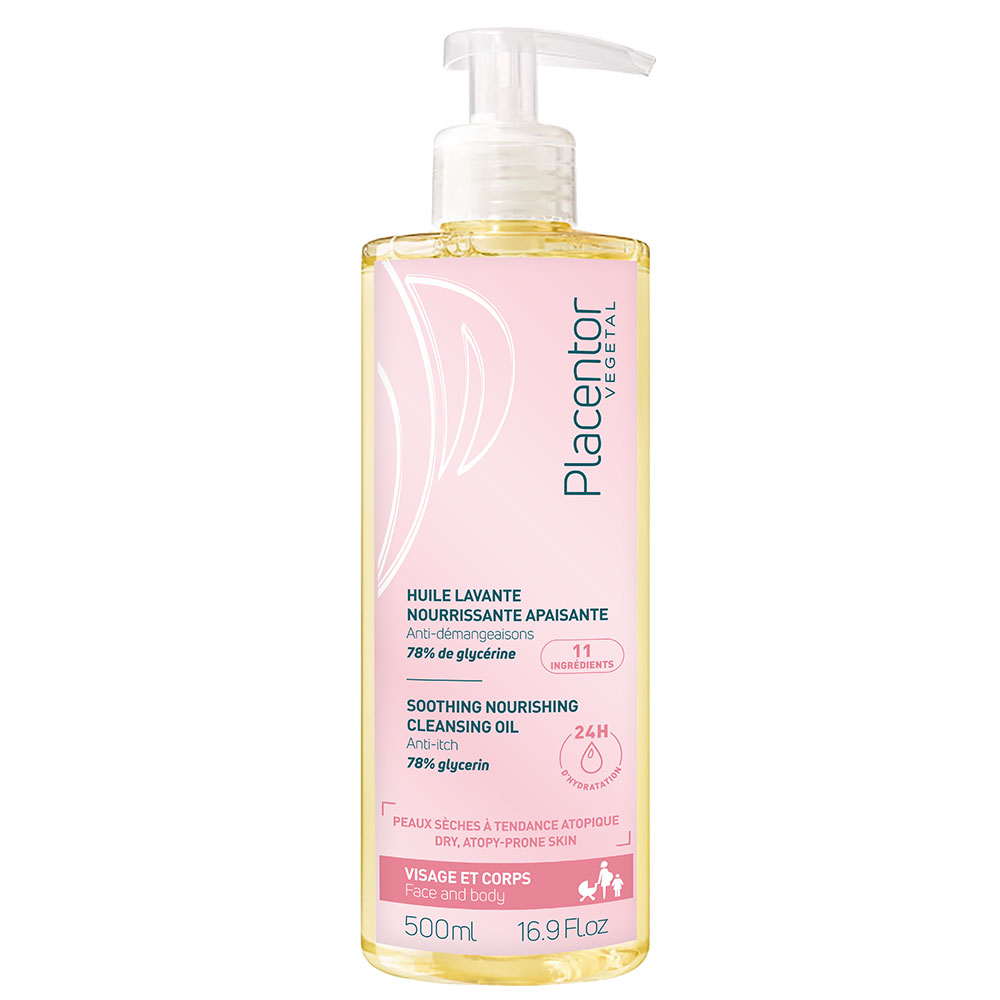 Placentor Végétal Olio detergente nutriente lenitivo 500 ml