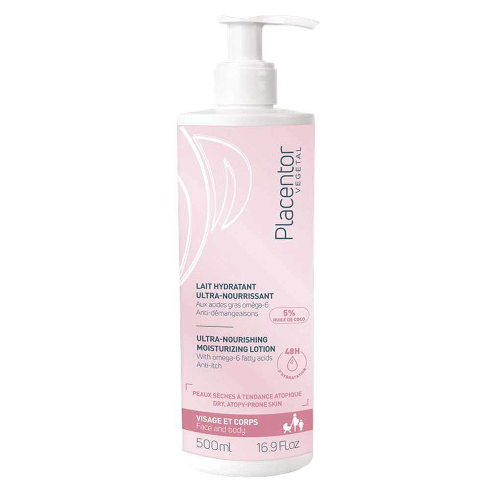 Placentor Végétal Latte corpo idratante ultra-nutriente 500 ml