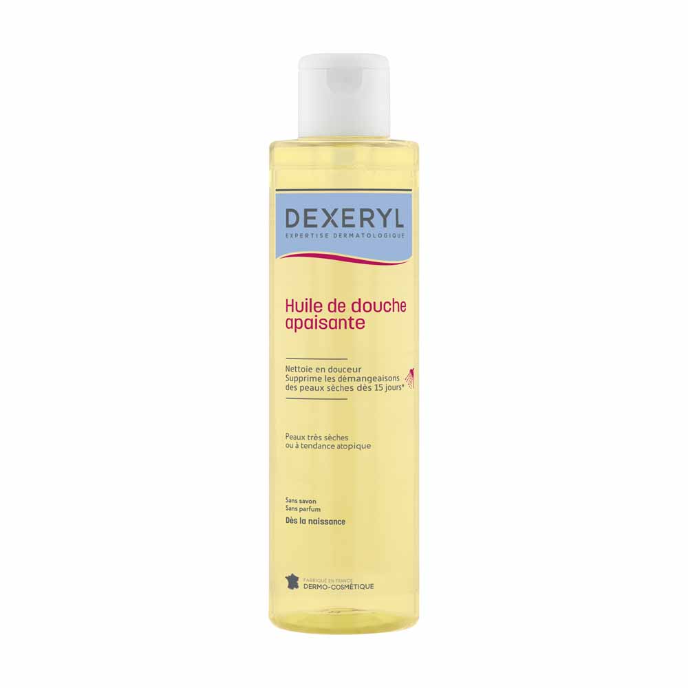Dexeryl Huile de Douche Apaisante pelle molto secca o con tendenza atopica 200 ml