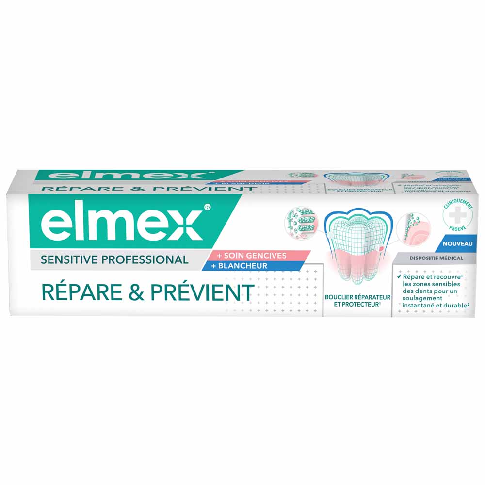 Elmex Sensitive Professional Dentifricio per gengive sensibili e denti bianchi 75 ml