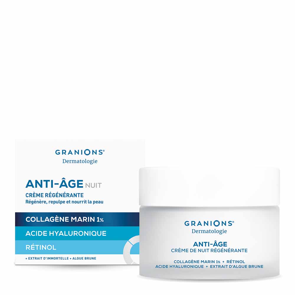 Granions Dermatologia Crema notte rigenerante anti-età 50 ml