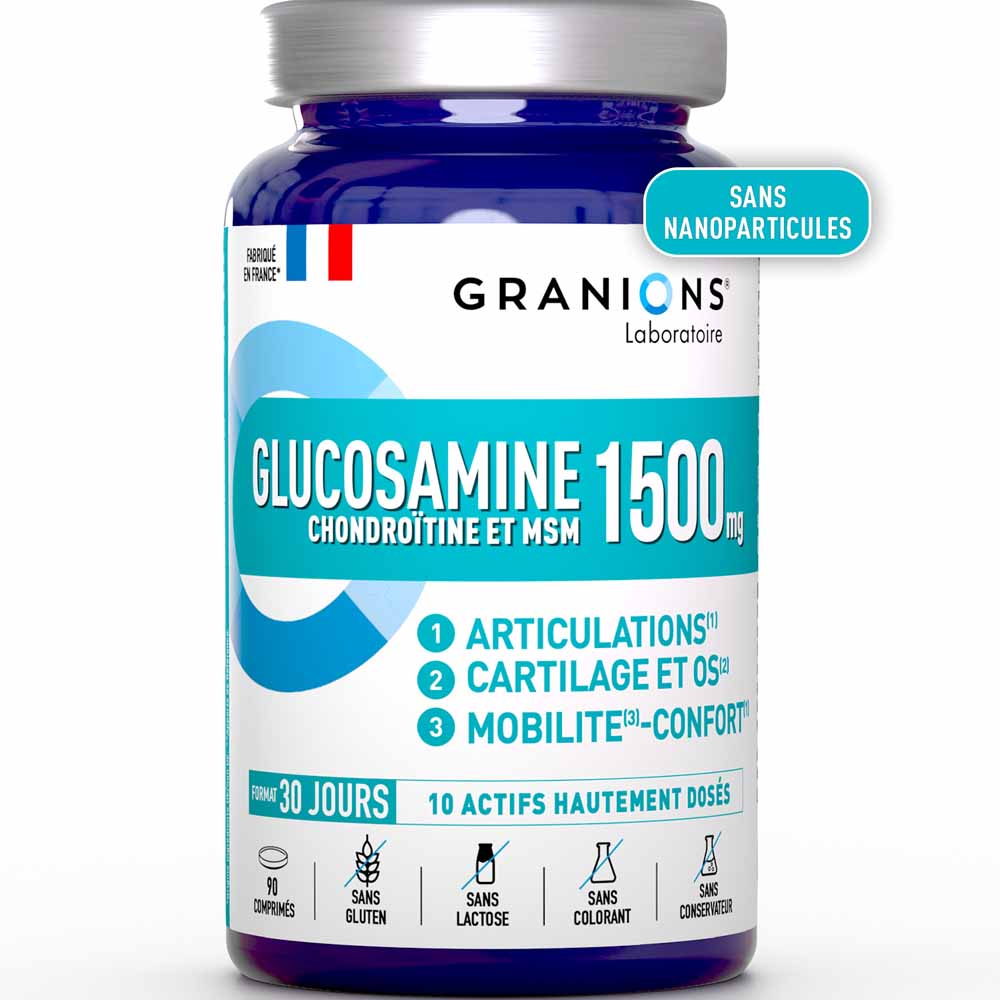 Granions Glucosamina condroitina MSM 1500 mg 90 compresse