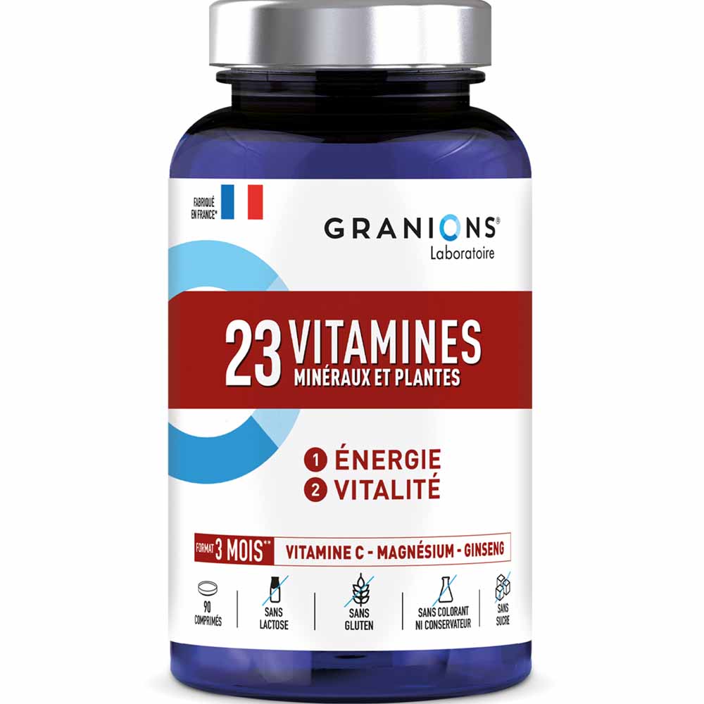 Granions 23 vitamine, minerali e piante 90 compresse