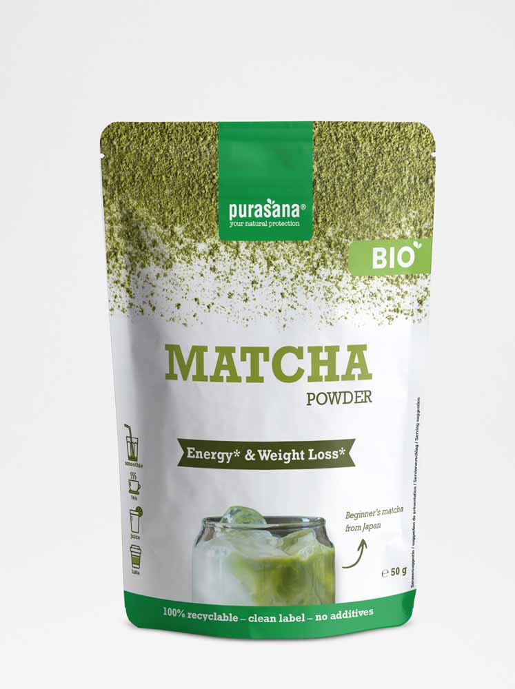 Purasana Matcha classico in polvere 50 g