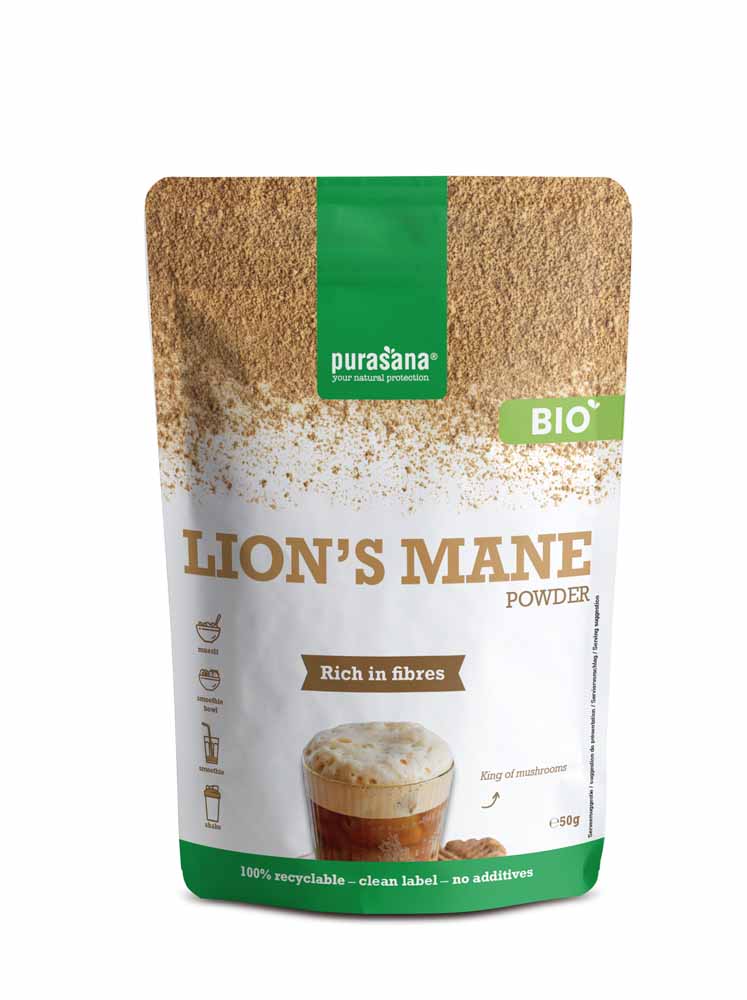 Purasana Criniere di leone in polvere 50 g