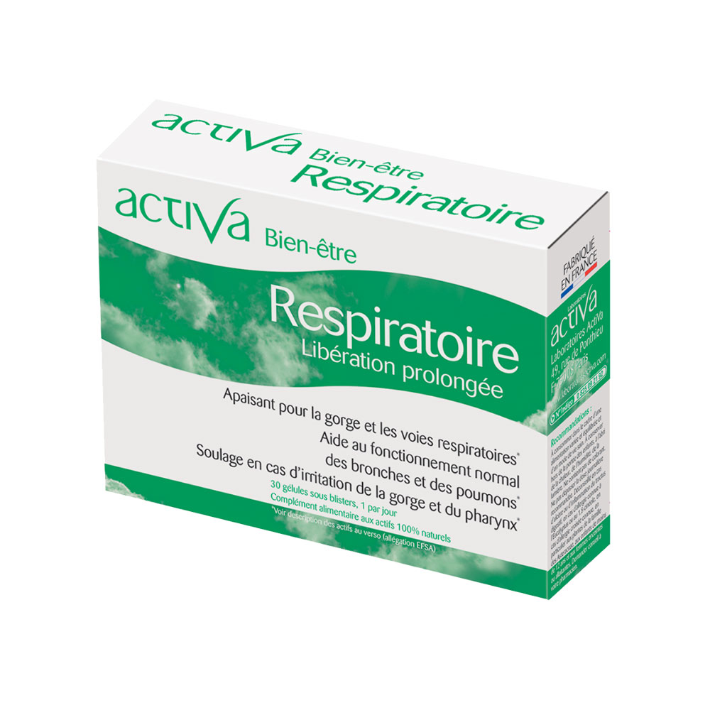 Activa Benessere quotidiano Respiratorio a rilascio prolungato 30 capsule