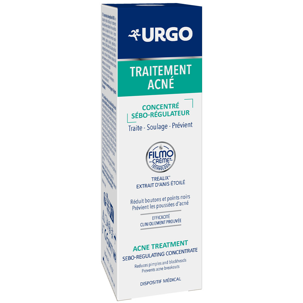 Urgo Trattamento anti-acne concentrato seboregolatore 30 ml