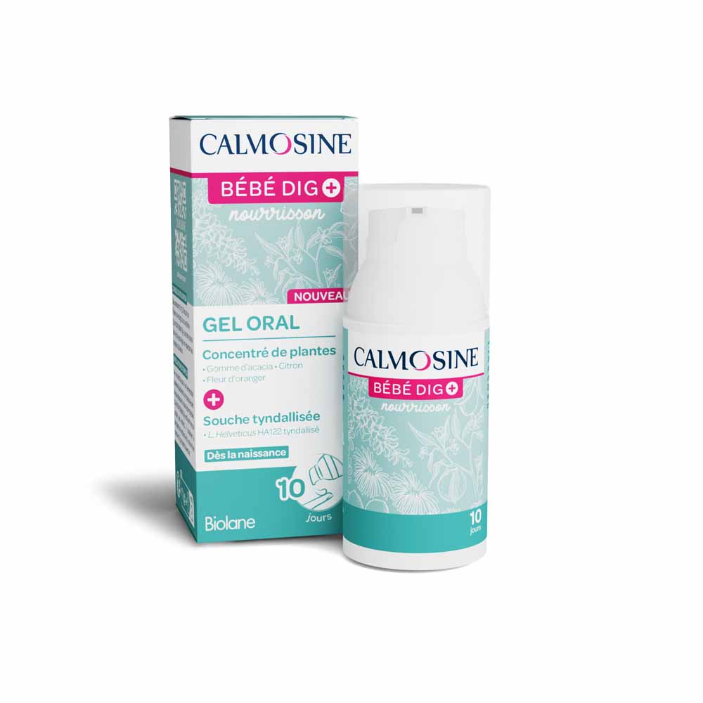 Calmosine Gel orale Bébé Dig+ per disturbi digestivi del neonato 34 ml