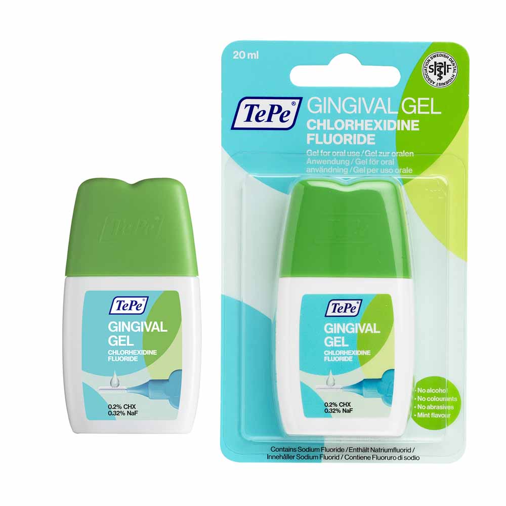 TePe Gel gengivale al fluoro e cloroesidina 20ml