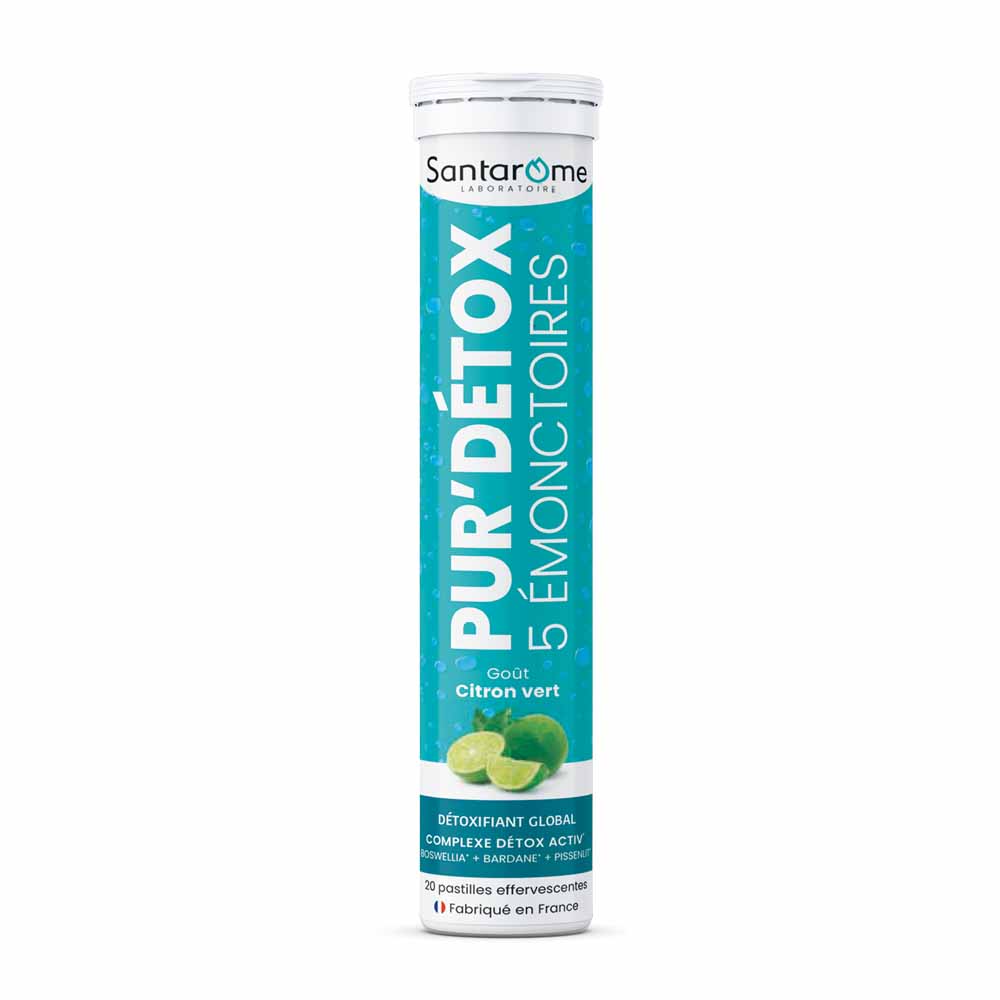 Santarome Pur'Detox 5 emuntori 20 compresse effervescenti