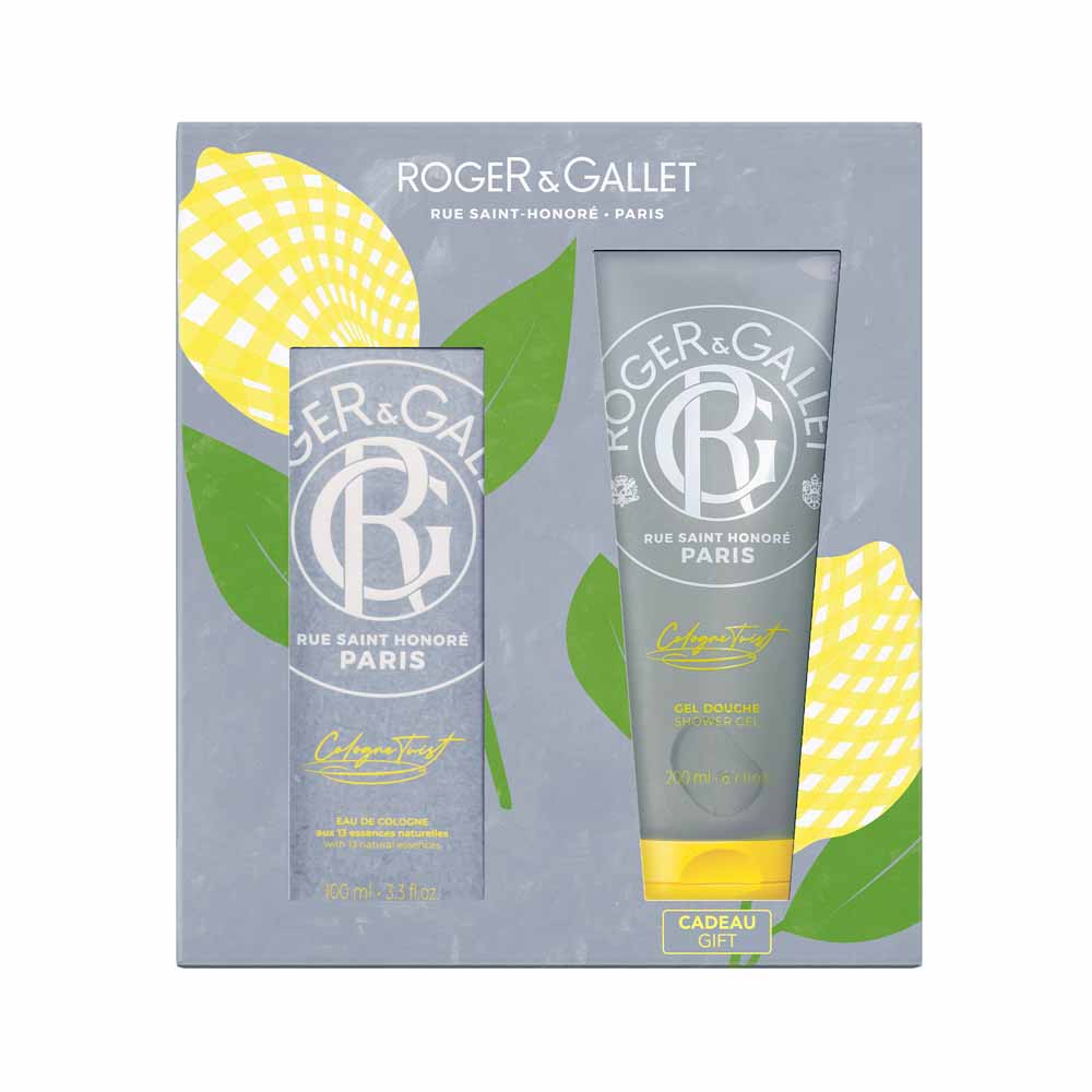 Roger & Gallet Cologne Twist Cofanetto Festa del Papà Colonia Twist + Doccia schiuma 300 ml