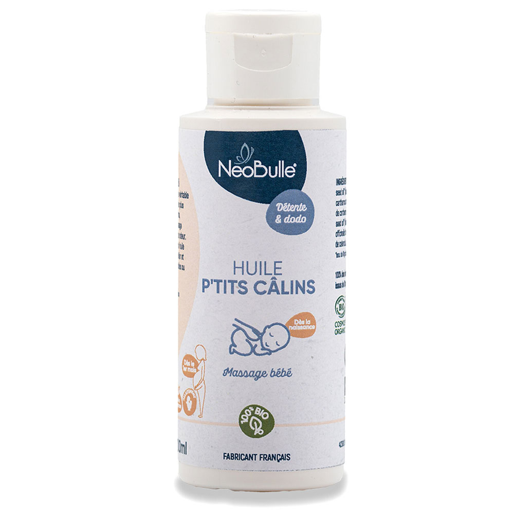 Neobulle Sonno e Relax Olio da massaggio bio per coccole e relax 400 ml