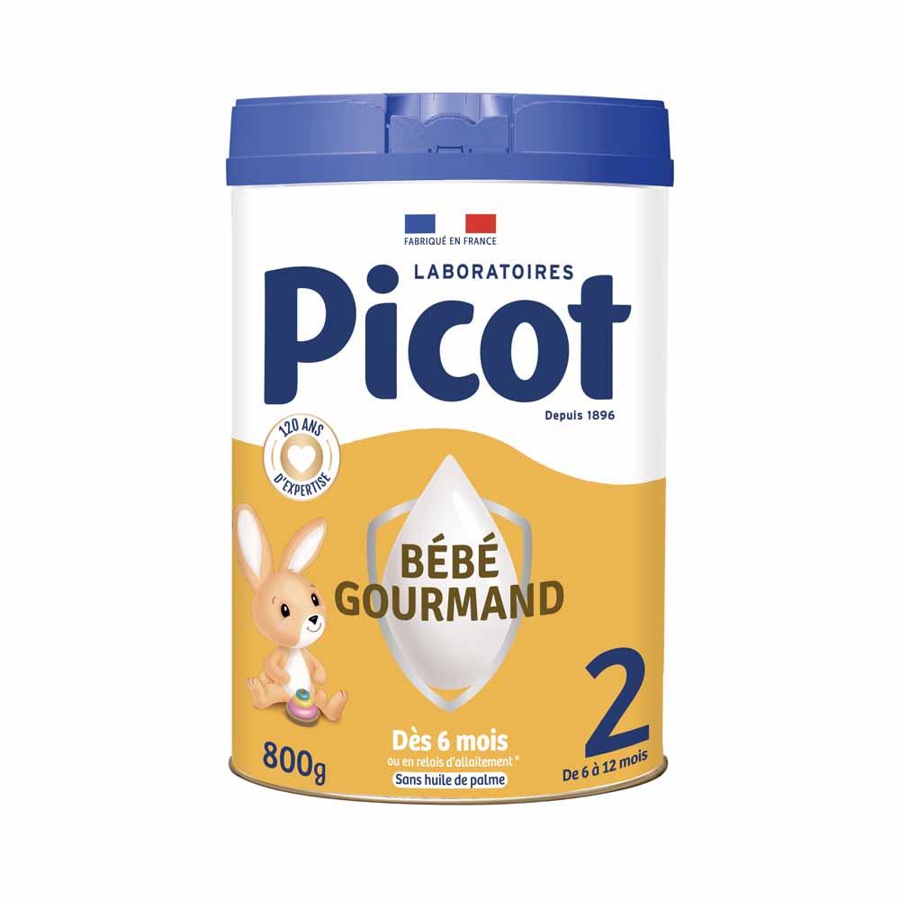 Picot Latte in polvere senza olio di palma Bébé Gourmand 2 800 g