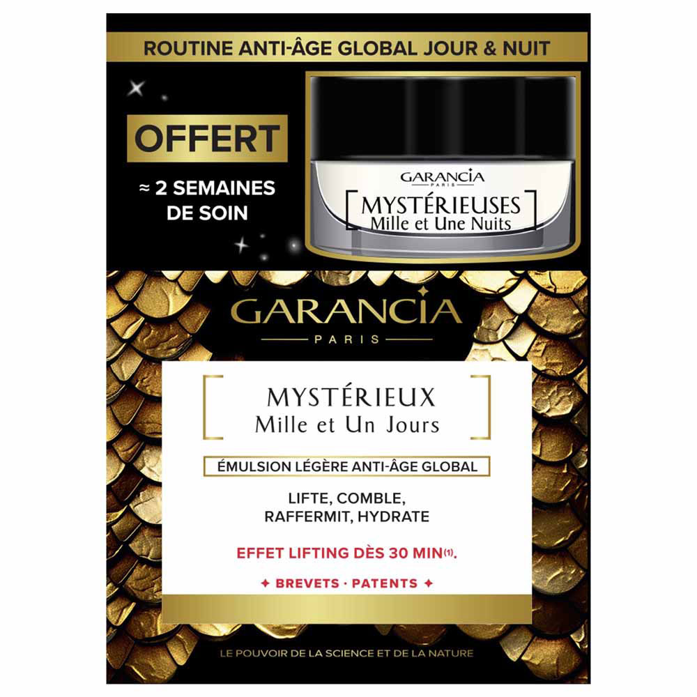Garancia Cofanetto Mystérieux Mille et Un Jours emulsione e Mille et une Nuits