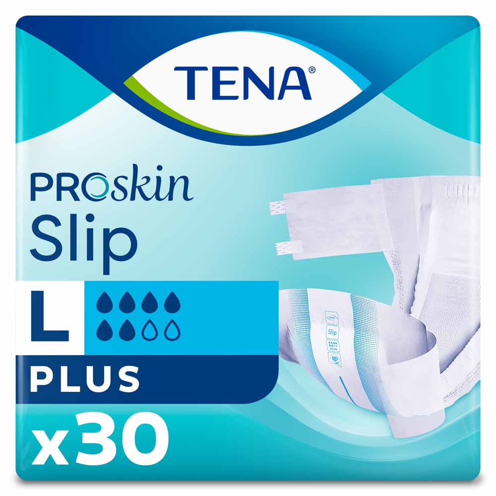 Tena Slip Pannolini completi ProSkin Plus taglia large 30 capsule