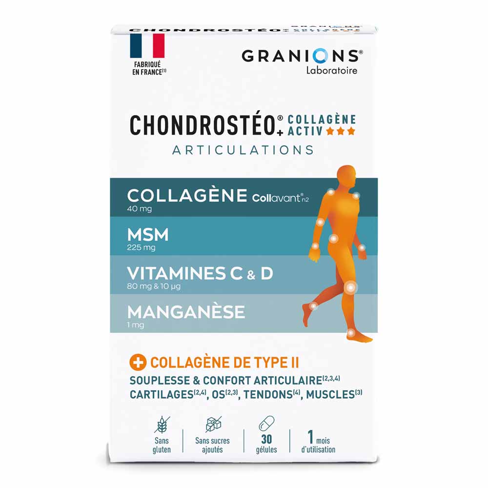 Granions Chondrosteo+ Collagene attivo articolazioni 30 Geluli