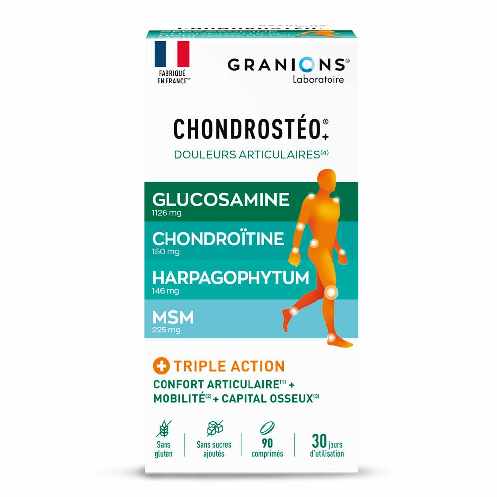 Granions Chondrosteo+ Articolazioni 90 Compresse Chondrosteo+ 90 Comprimes