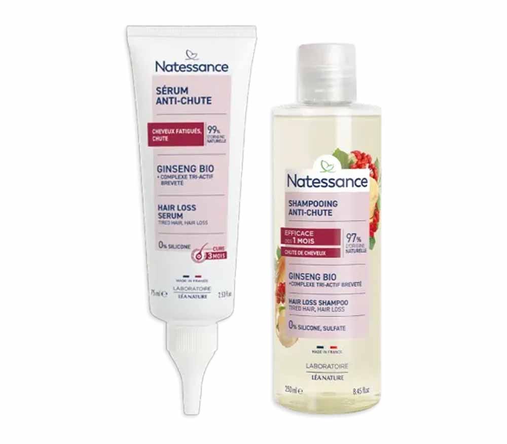 Natessance Cofanetto shampoo + siero anti-caduta 325 ml