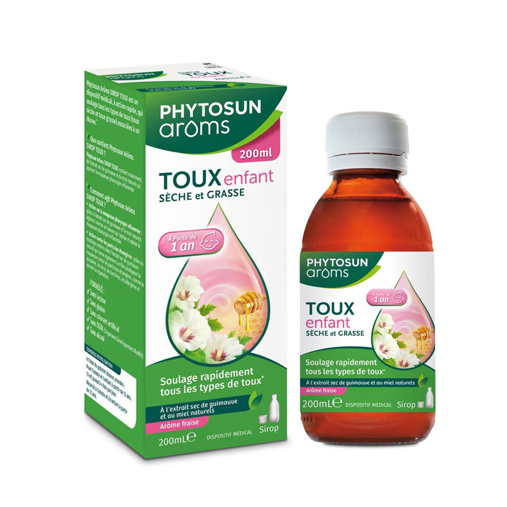 Phytosun Aroms Sciroppo tosse secca e grassa per bambini 200 ml