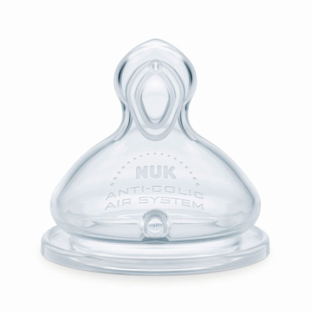Nuk First Choice+ Tettarelle fisiologiche in silicone Fin dalla nascita 2 x