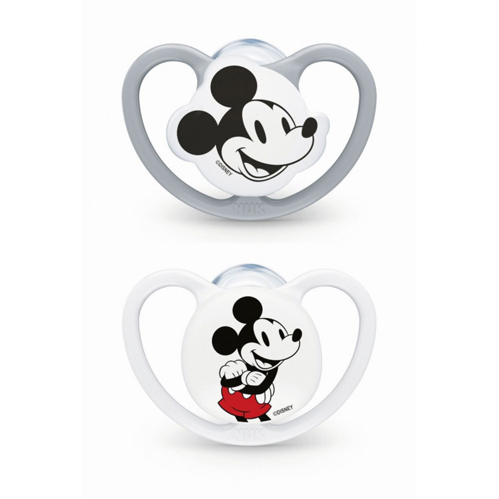 Nuk Space Ciucci fisiologici Disney per bambini da 6 a 18 mesi 2pz