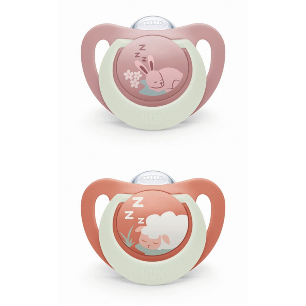 Nuk Starlight Ciucci fisiologici a partire da 18 mesi 2pz