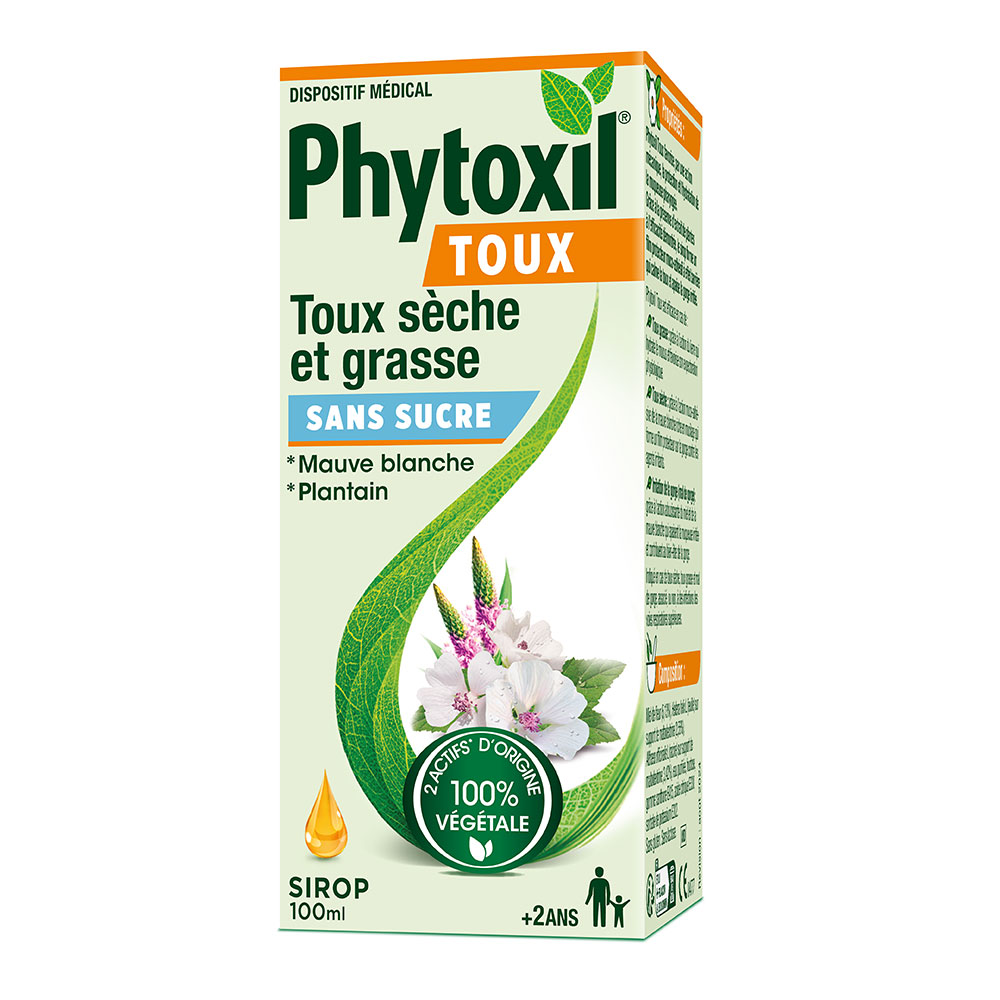 Phytoxil Sciroppo per la tosse senza zucchero 100 ml