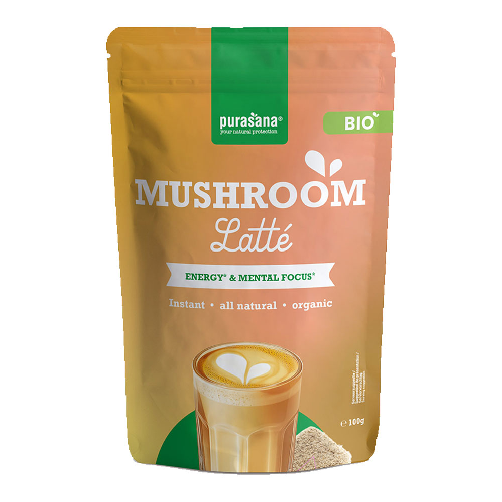 Purasana Latte ai funghi istantaneo 100 g