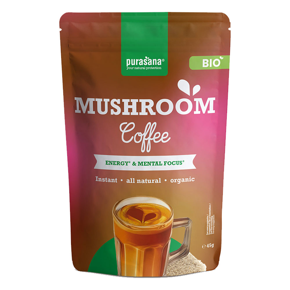 Purasana Caffè ai funghi istantaneo 45 g