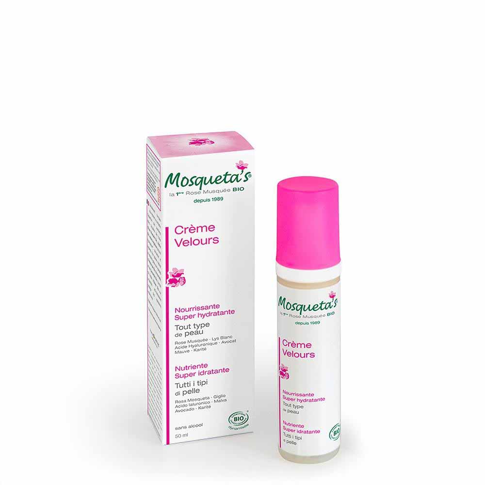 Kosmeo Crema velluto anti-età Mosqueta idratazione e nutrizione bio 50 ml