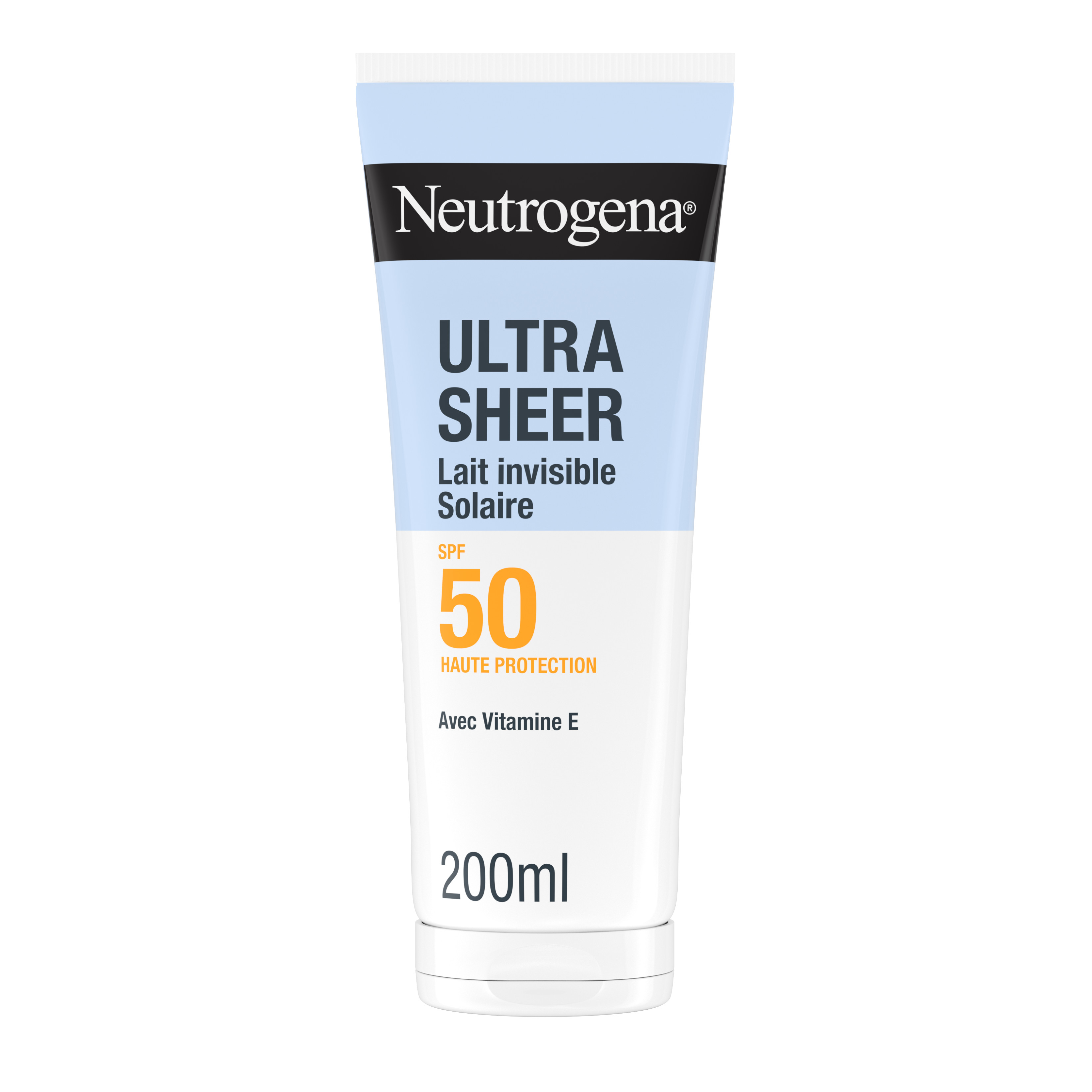 Neutrogena Ultra Sheer Latte solare invisibile SPF50 200 ml