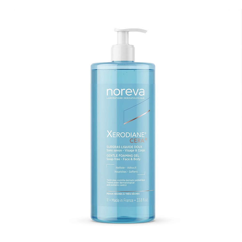 Noreva Xerodiane Cera+ Gel doccia surgrasso delicato per pelli da secche a molto secche 1 l