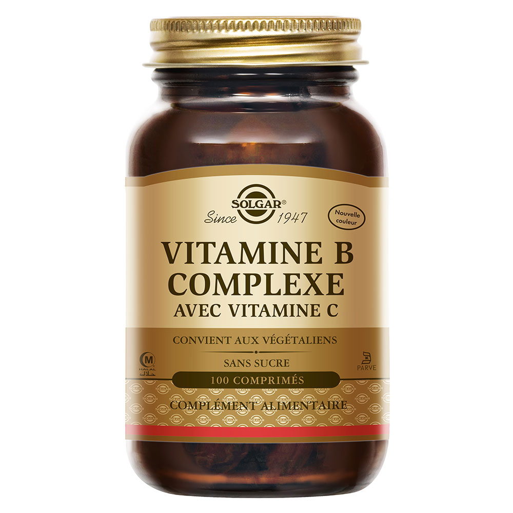 Solgar Complesso di vitamine B e vitamina C 100 compresse
