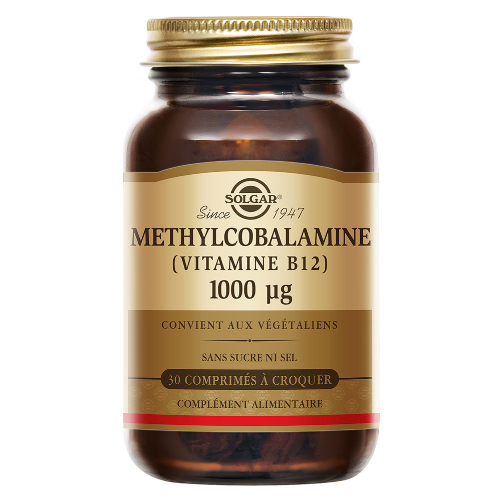 Solgar Metilcobalamina vitamina B12 30 compresse masticabili