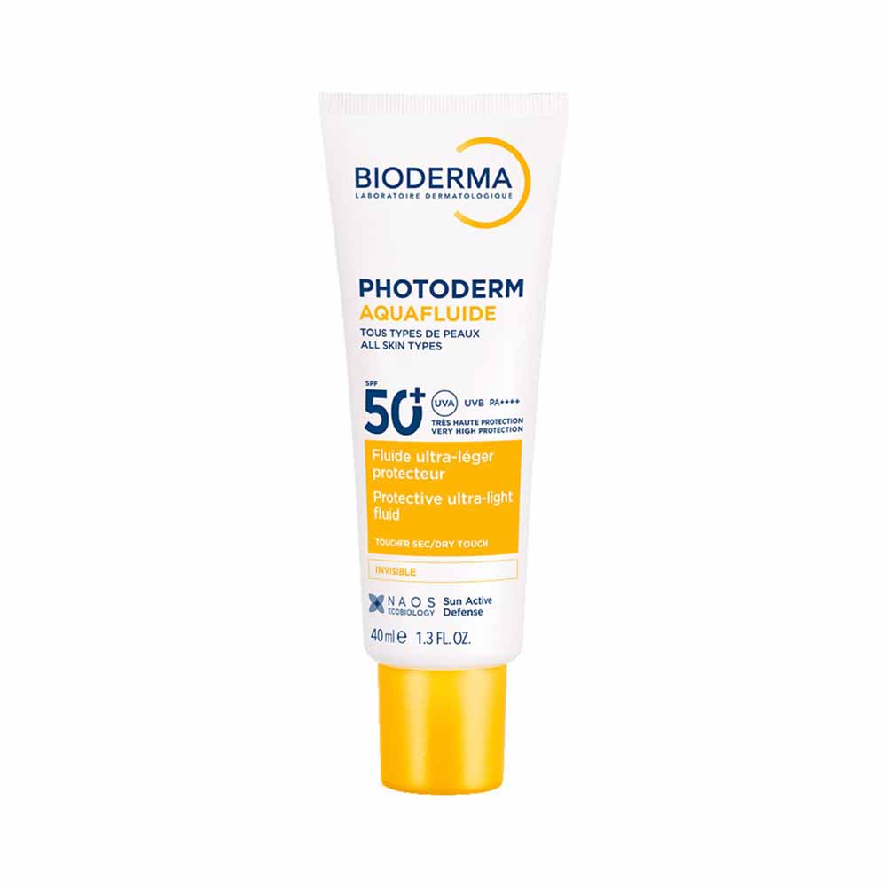 Bioderma Photoderm Fluido idratante texture ultra-leggero SPF50+ per pelli sensibili 40 ml